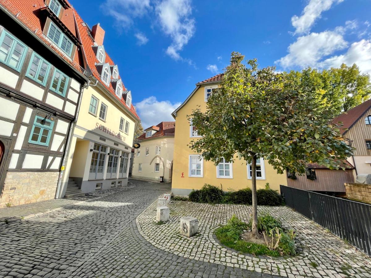 Ferienwohnung Augenblick - Stylisches Apartment In Der Besten Altstadtlage Von Erfurt Exterior foto