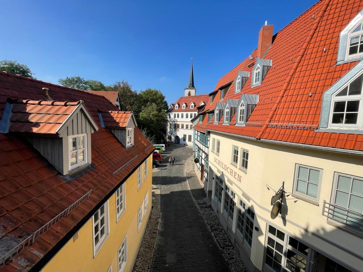 Ferienwohnung Augenblick - Stylisches Apartment In Der Besten Altstadtlage Von Erfurt Exterior foto